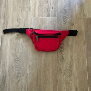 Red Waist Bag